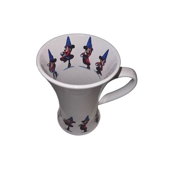 Disney Fantasia Mickey Mouse Sorcerers Apprentice Wizard Fantasia Tall Large Mug - Picture 5 of 13